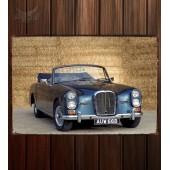 Металлическая табличка Alvis TE21 Dropehead Coupe